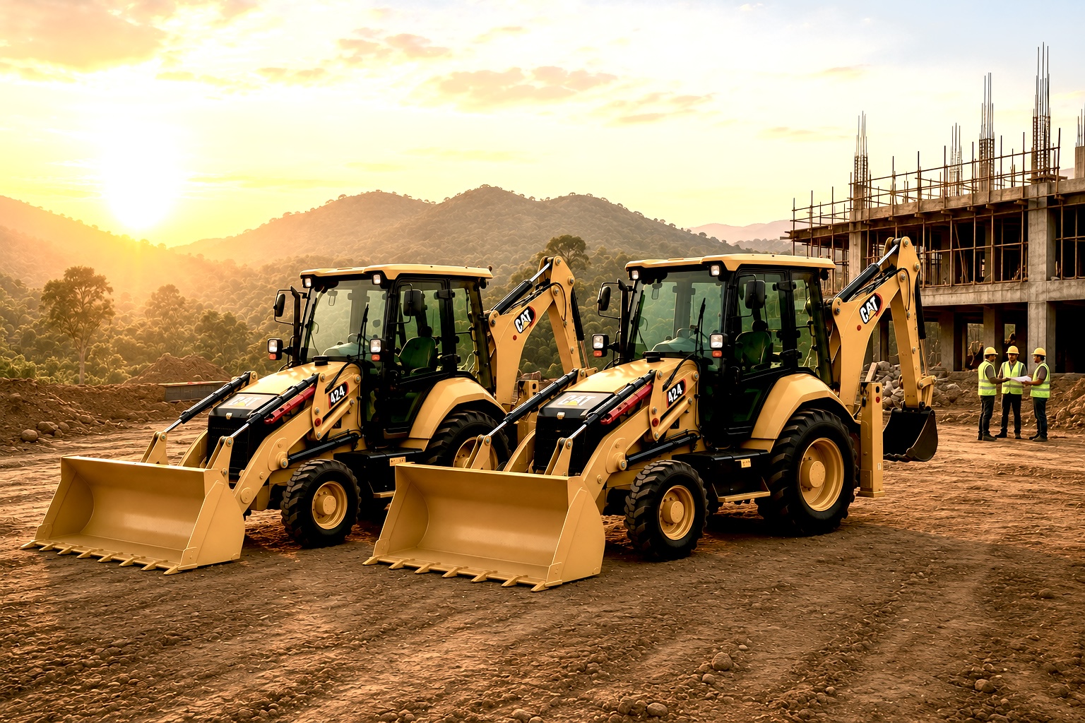 JCB at work